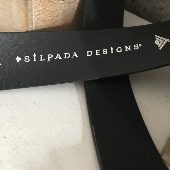 Silpada PRISTINE leather belt L - Picture 5 of 6